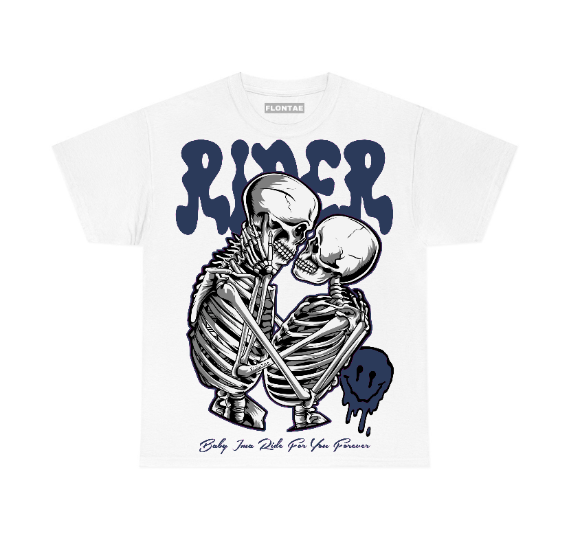 Diffused Blue 3s Flontae T-Shirt Rider Graphic