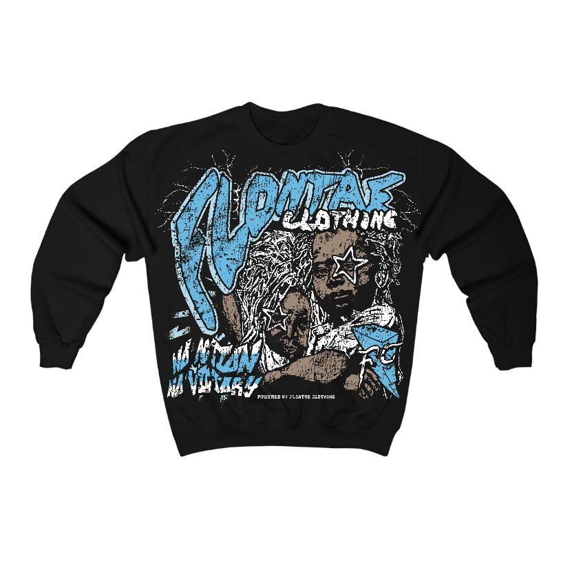 Legend Blue 11s Flontae Crewneck Sweatshirt No Action Graphic