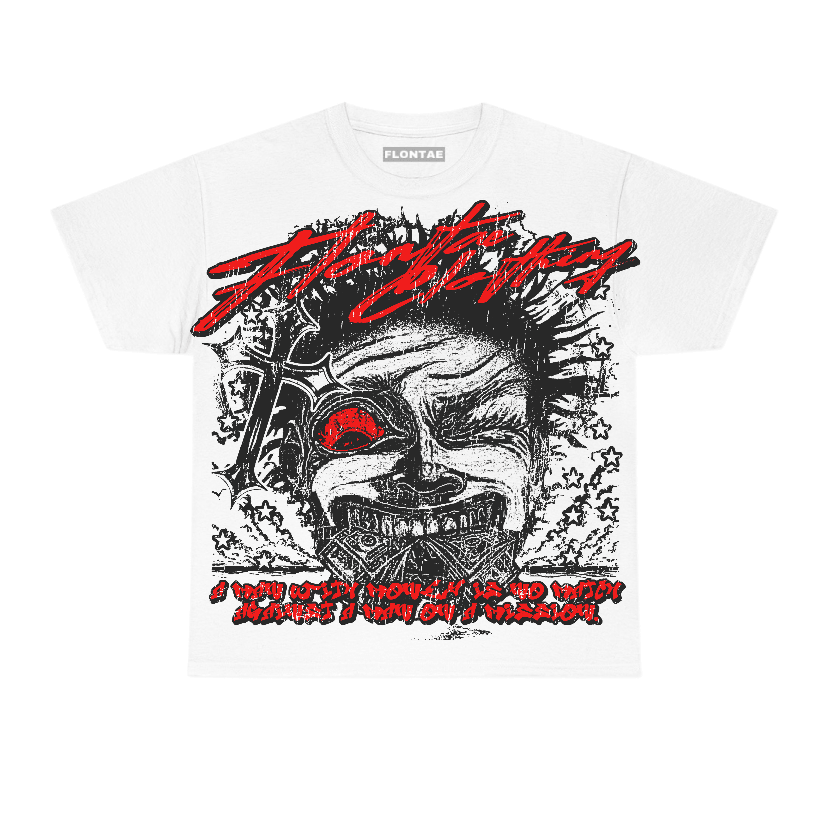 Wolf Grey 12s Flontae T-Shirt Never Quit Graphic