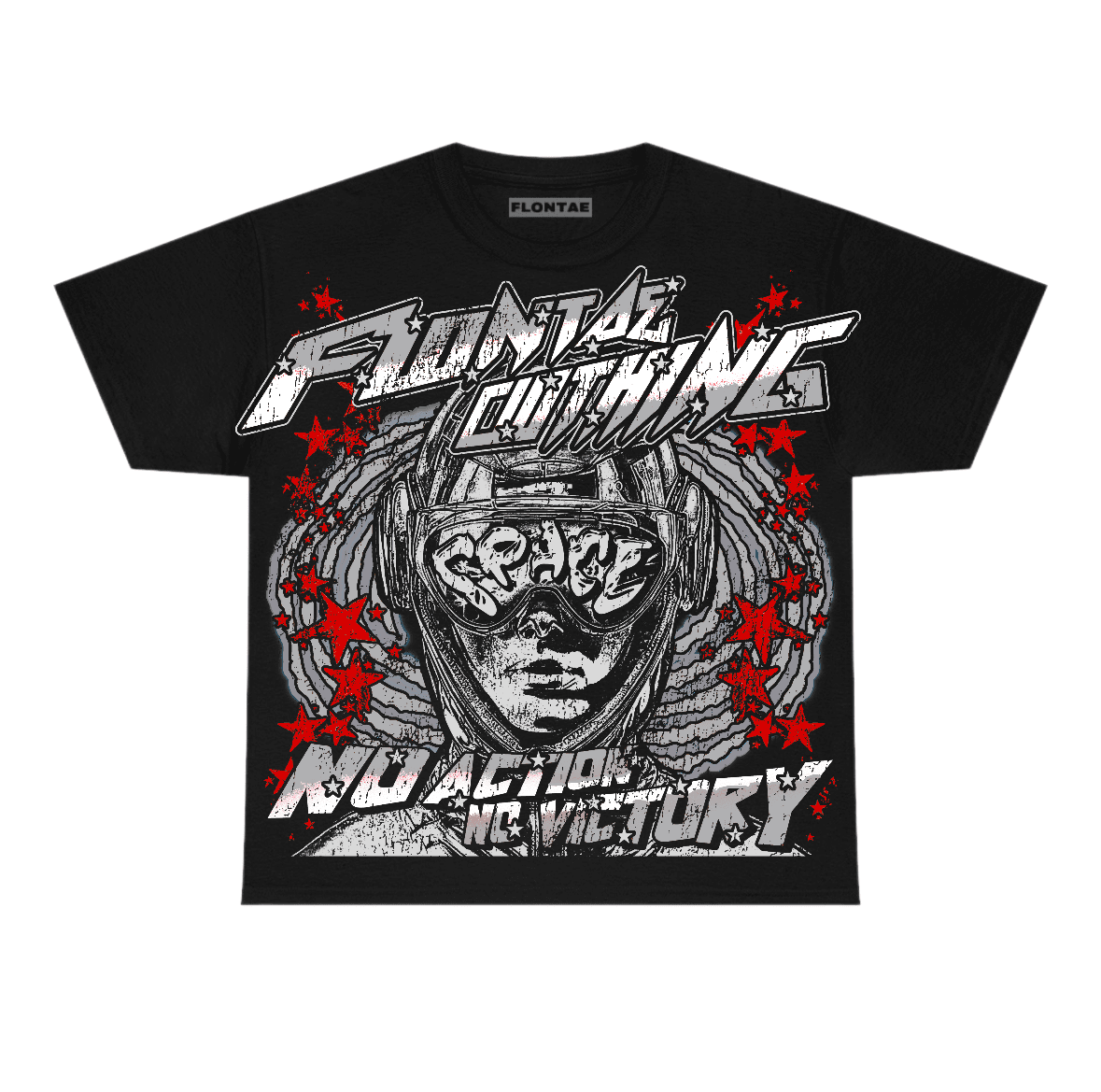 White Cement 4s Flontae T-Shirt Never Think Twice Graphic