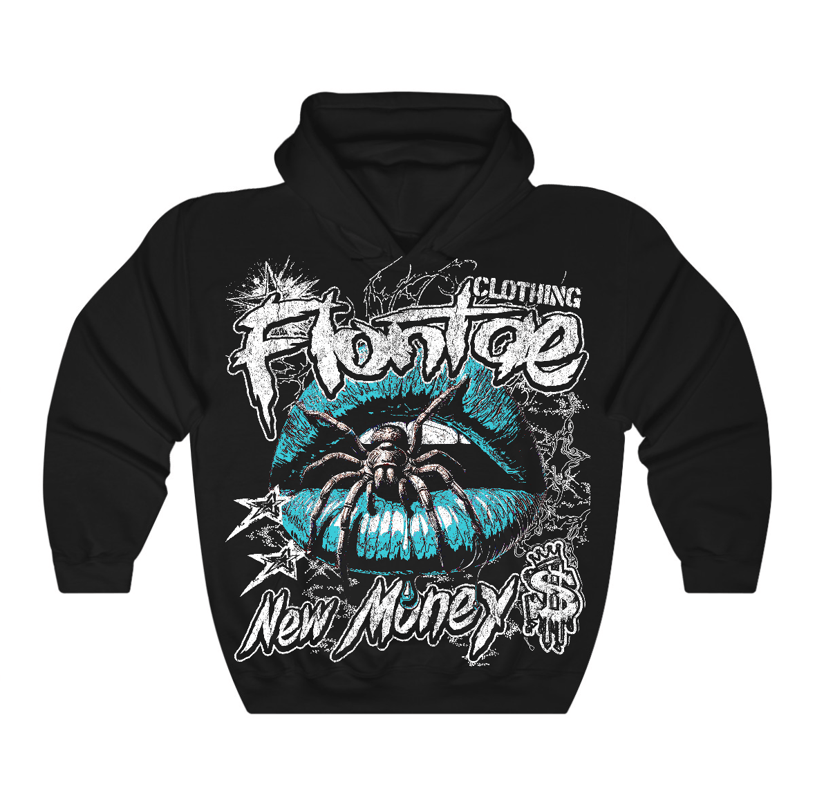 Gamma Blue 11s Flontae Hoodie All Mouth Graphic