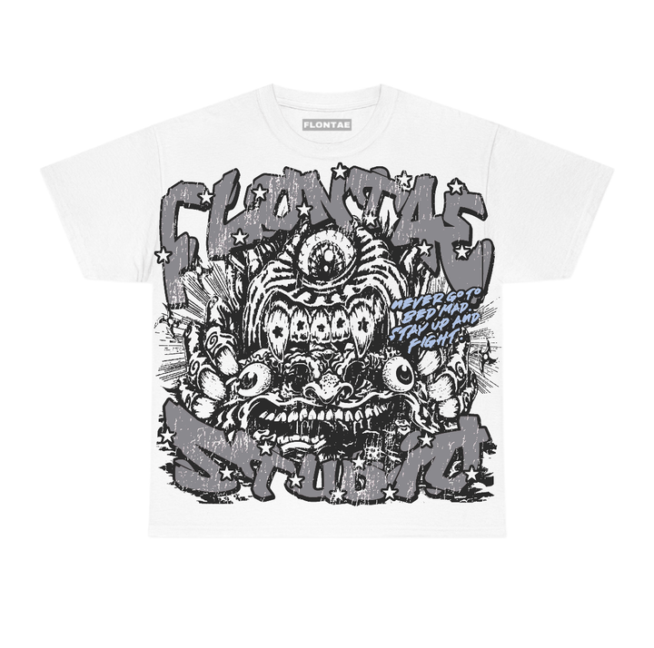 Wolf Grey 5s Flontae T-Shirt Seems Fair Graphic