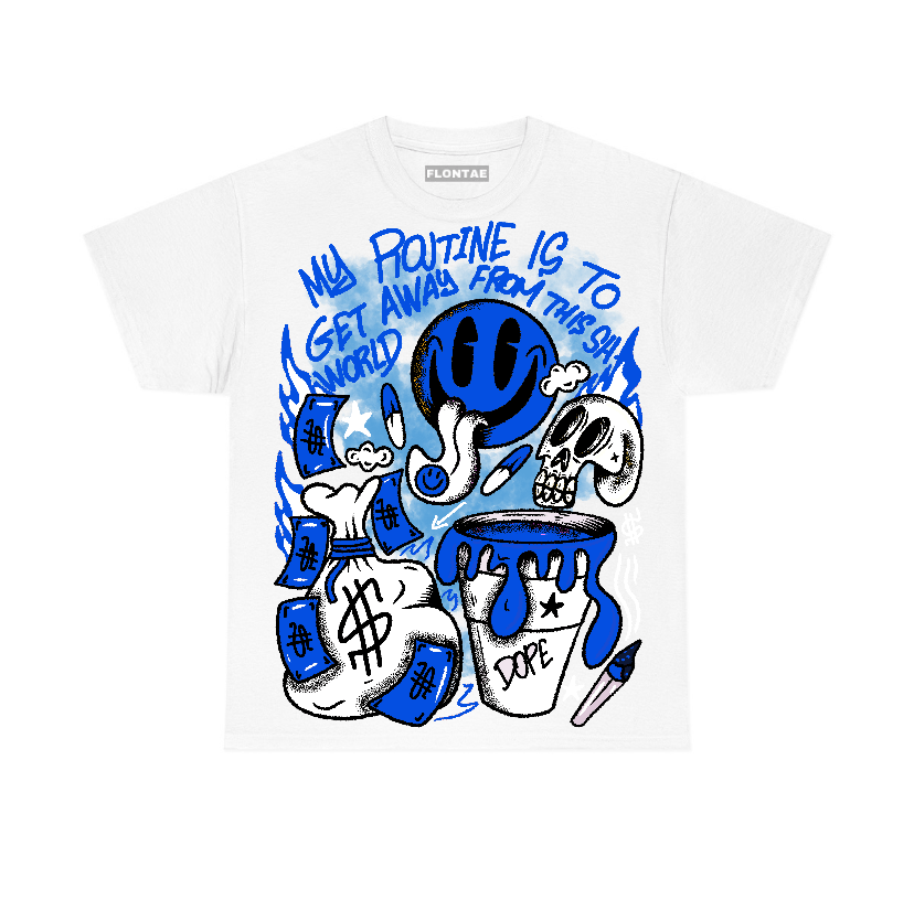 Blueberry 12s Flontae T-Shirt Stay Out Graphic