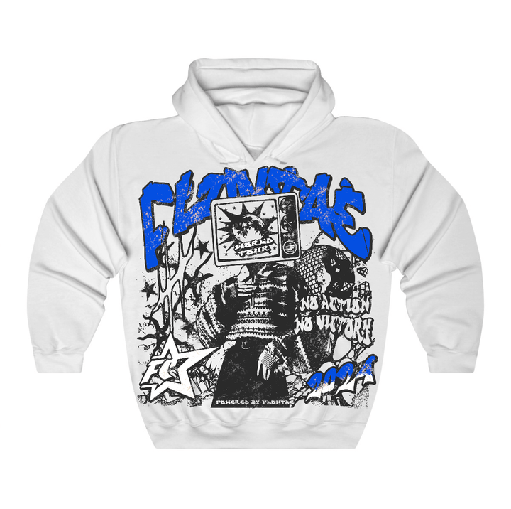 Blueberry 12s Flontae Hoodie No Victory Graphic