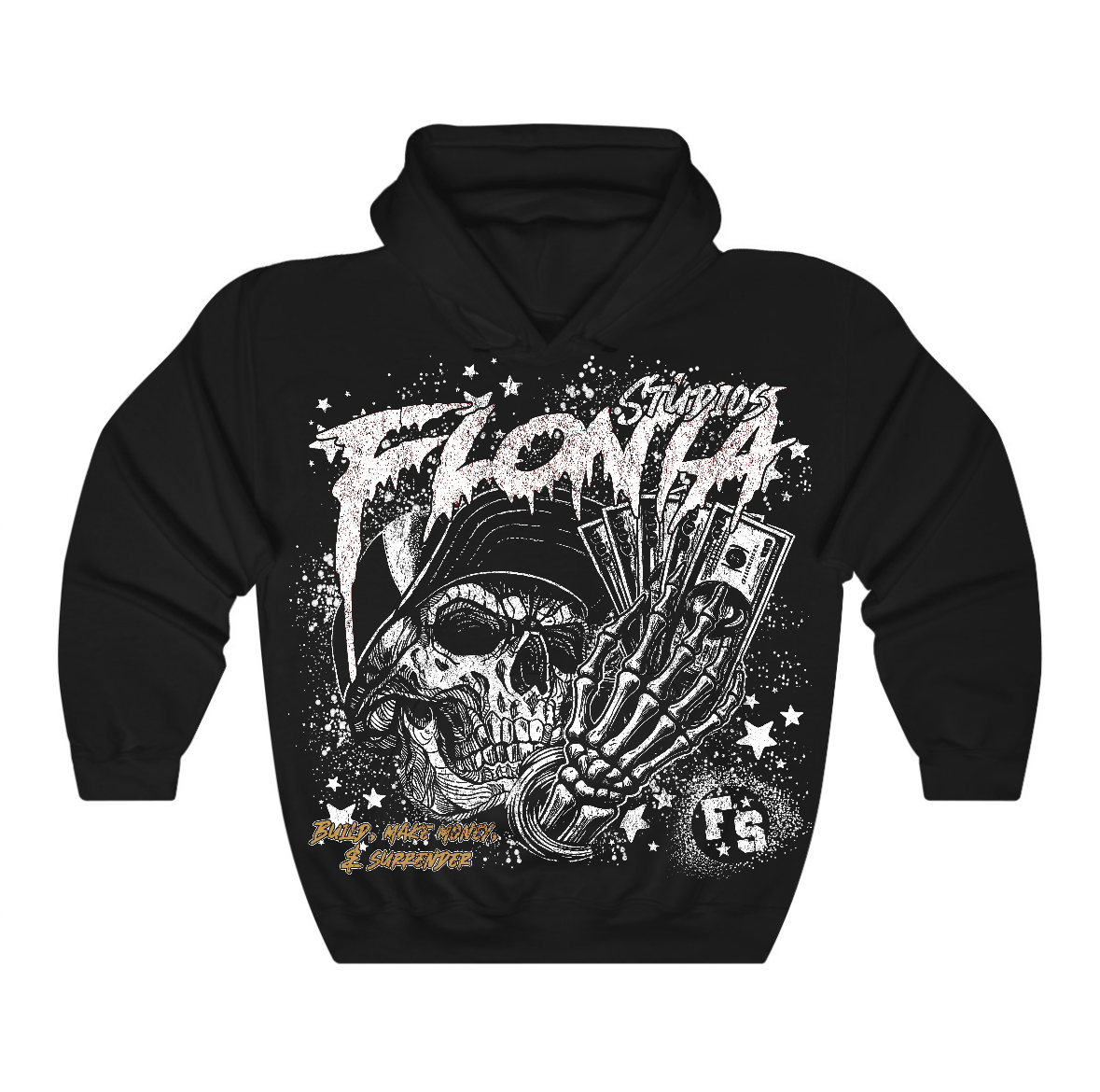 Taxi 12s Flontae Hoodie Surrender Graphic