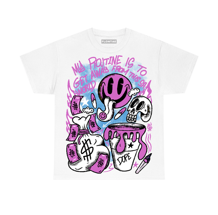 Hyper Violet 4s Flontae T-Shirt Stay Out Graphic