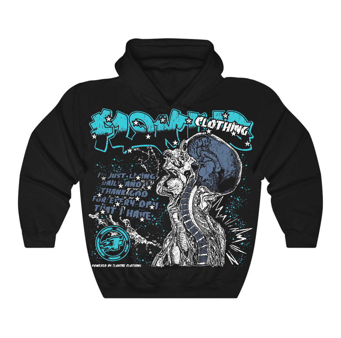 Gamma Blue 11s Flontae Hoodie Not Losing Graphic