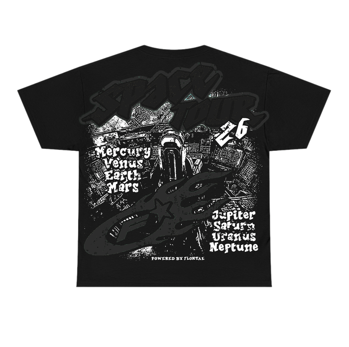 Black Cat 4s Flontae T-Shirt Get Around Graphic