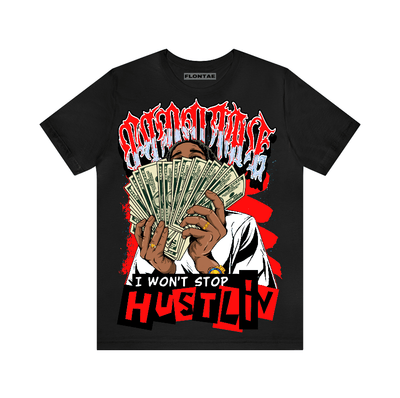 Cherry 11s Flontae T-Shirt Hustlin Graphic