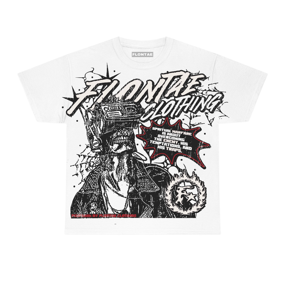 Valentine's Day 4s Flontae T-Shirt Perspective Graphic
