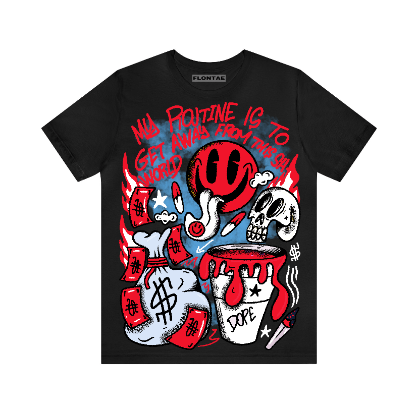 Cherry 11s Flontae T-Shirt Stay Out Graphic