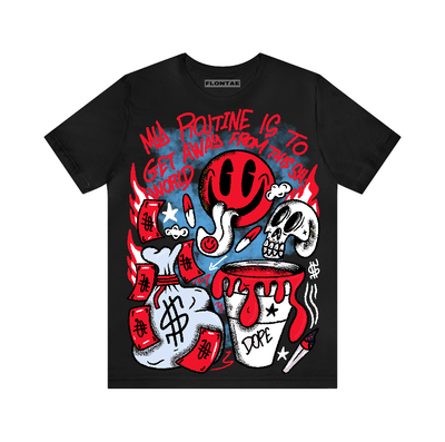 Cherry 11s Flontae T-Shirt Stay Out Graphic