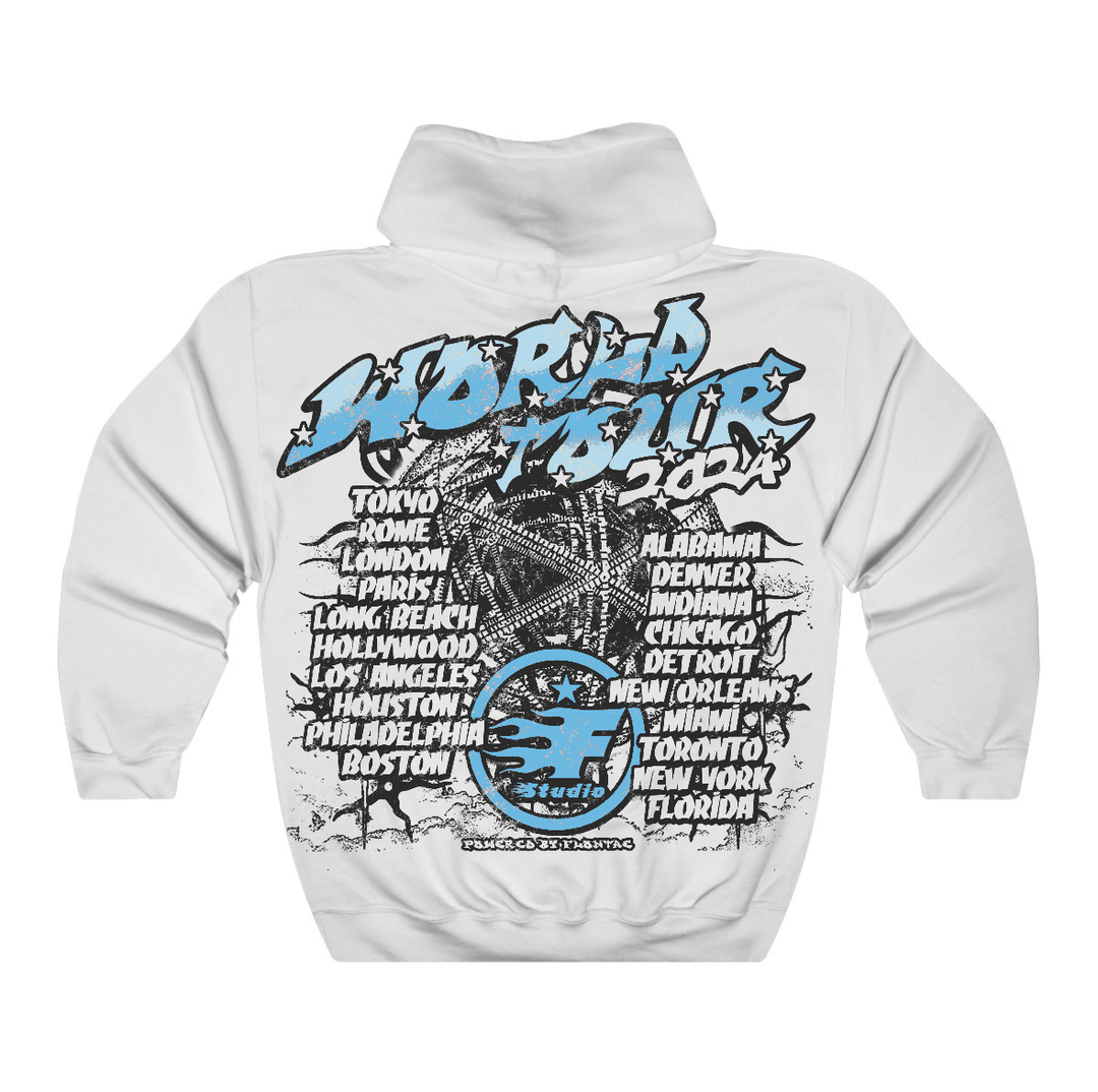 Legend Blue 11s Flontae Hoodie No Victory Graphic