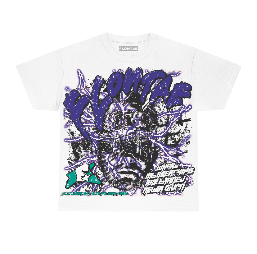 Grape 5s Flontae T-Shirt Whoa Graphic