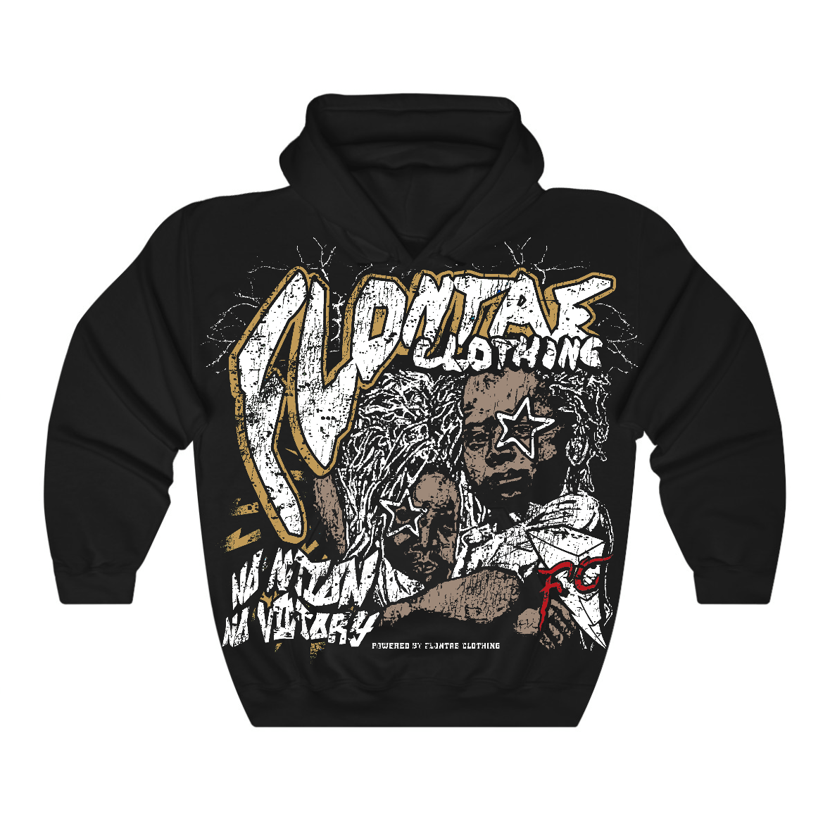 Taxi 12s Flontae Hoodie No Action Graphic