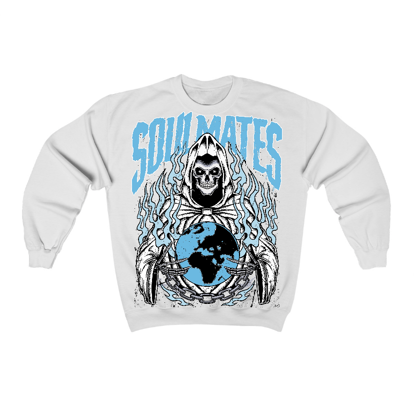 Legend Blue 11s Flontae Crewneck Sweatshirt Soulmates Graphic
