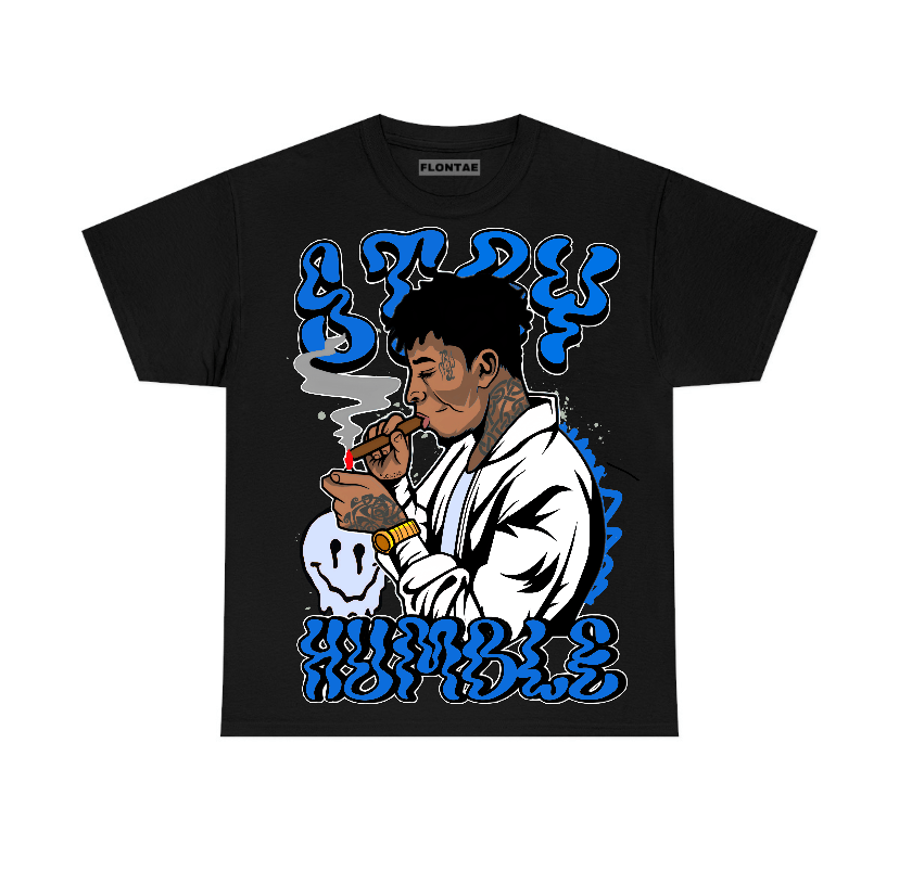 Space Jam 11s Low Flontae T-Shirt Stay Humble Graphic