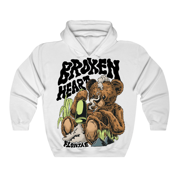 Inner Beast 11s Flontae Hoodie Broken Heart Graphic