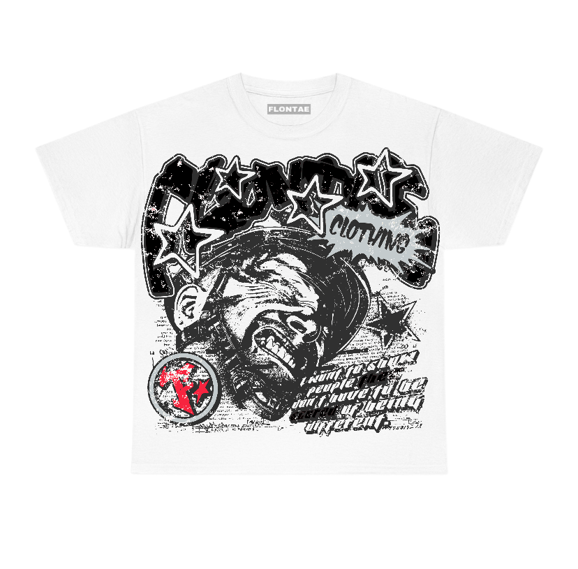 Black Metallic Reimagined 5s Flontae T-Shirt Be Unique Graphic