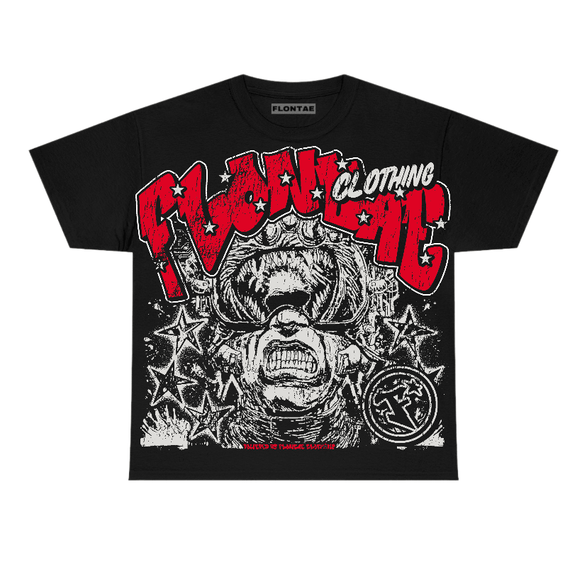 Bred 11s Low Flontae T-Shirt No Composure Graphic