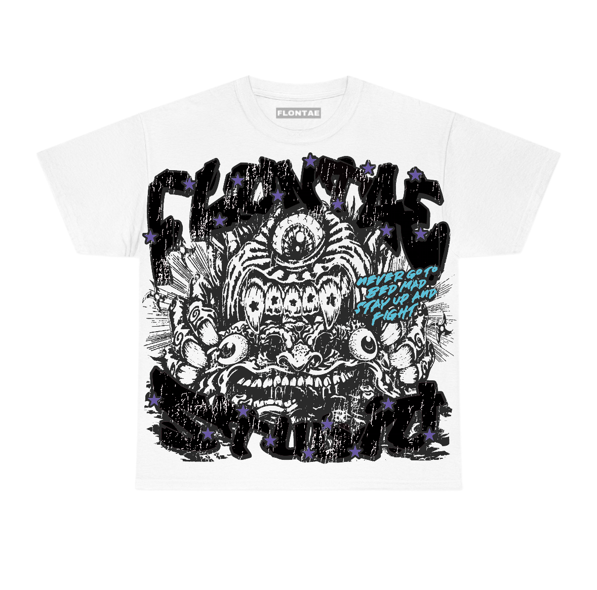Aqua 8s Flontae T-Shirt Seems Fair Graphic