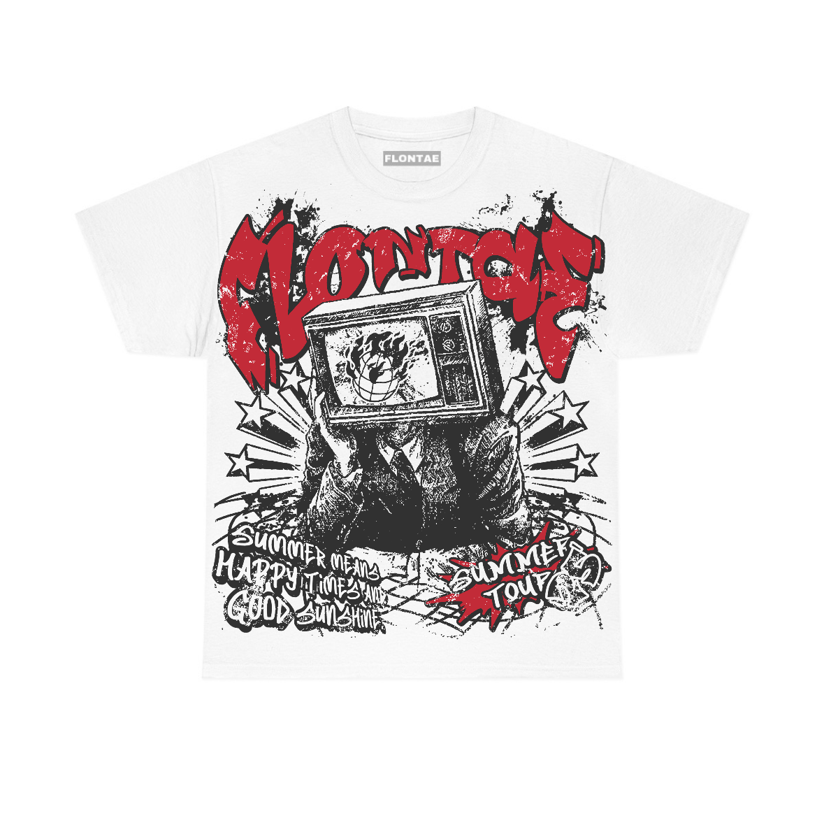 Chicago 1s Low Flontae T-Shirt Happiness Graphic