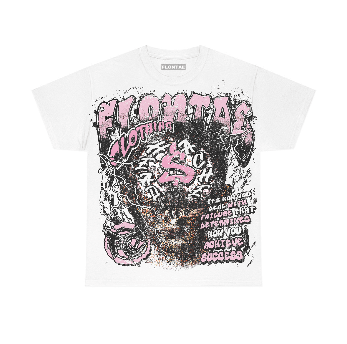 Pearl Pink 12s Flontae T-Shirt Headstorm Graphic