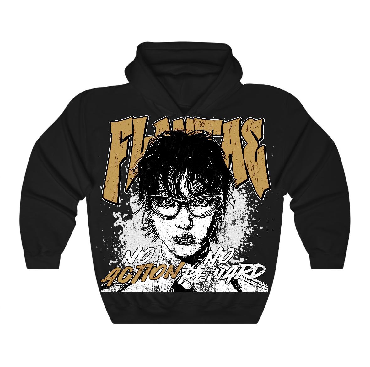 Taxi 12s Flontae Hoodie Dedication Graphic