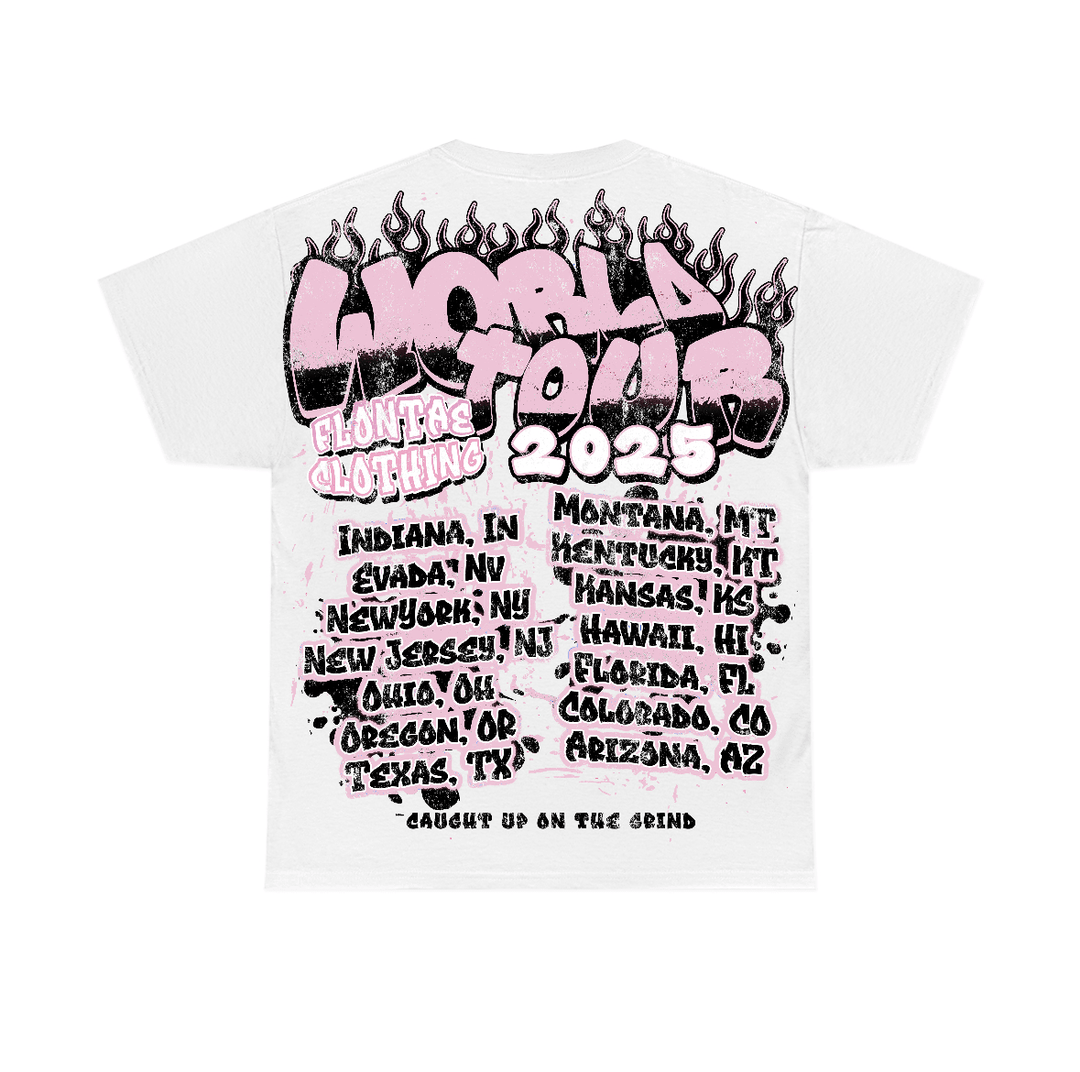 Pearl Pink 12s Flontae T-Shirt Intelligence Graphic