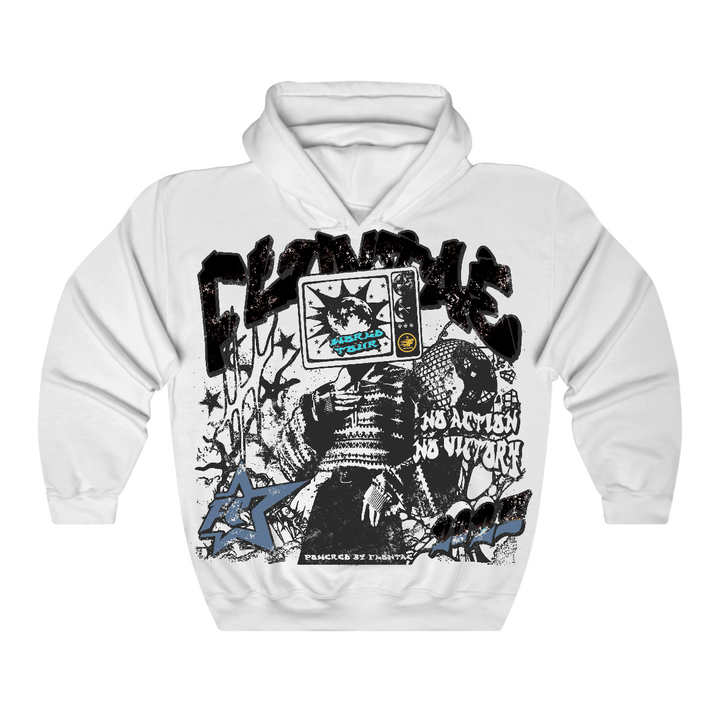 Gamma Blue 11s Flontae Hoodie No Victory Graphic