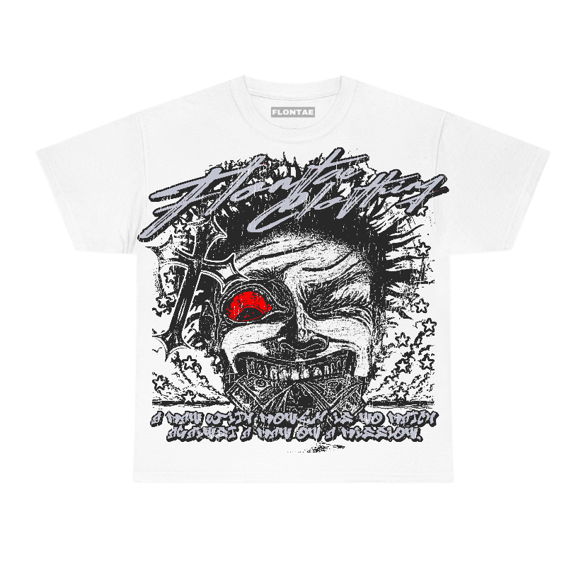 Black Cement 3s Flontae T-Shirt Justify Graphic