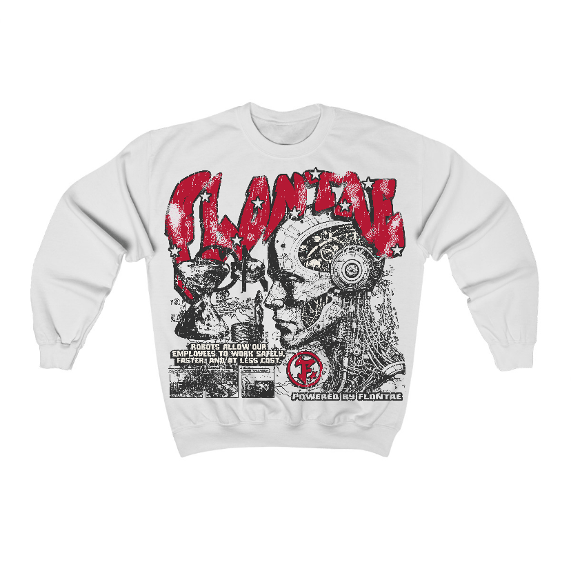 Black Toe Reimagined 1s Flontae Crewneck Sweatshirt Smartness Graphic