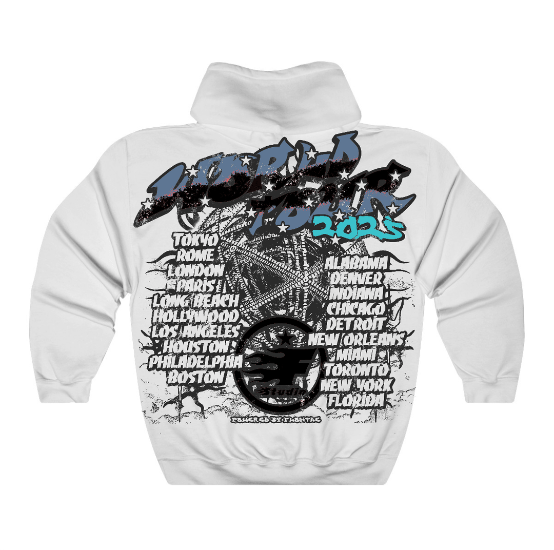 Gamma Blue 11s Flontae Hoodie No Victory Graphic