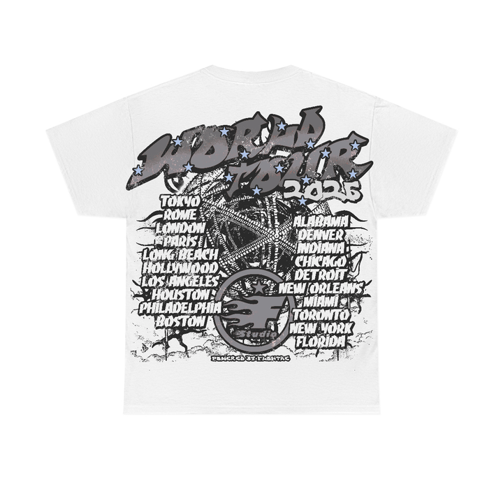 Wolf Grey 5s Flontae T-Shirt No Victory Graphic