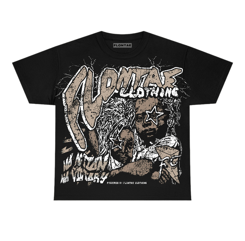 Latte 1s Flontae T-Shirt Never Quit Graphic