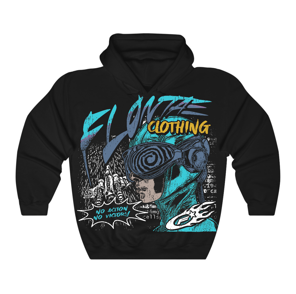 Gamma Blue 11s Flontae Hoodie Justify Graphic