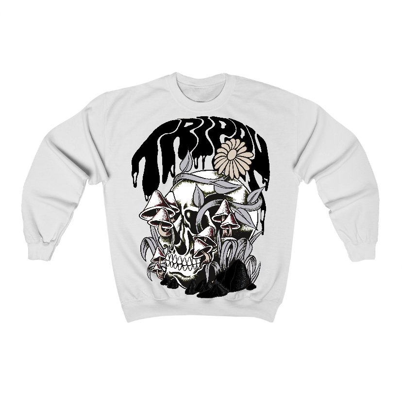 Reverse Metallic 5s Flontae Sweatshirt Trippin Graphic