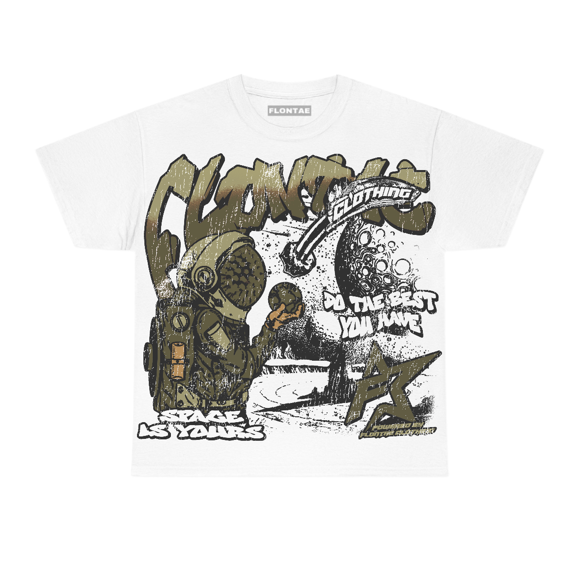Family Affair 3s Flontae T-Shirt Space Is Yours Graphic