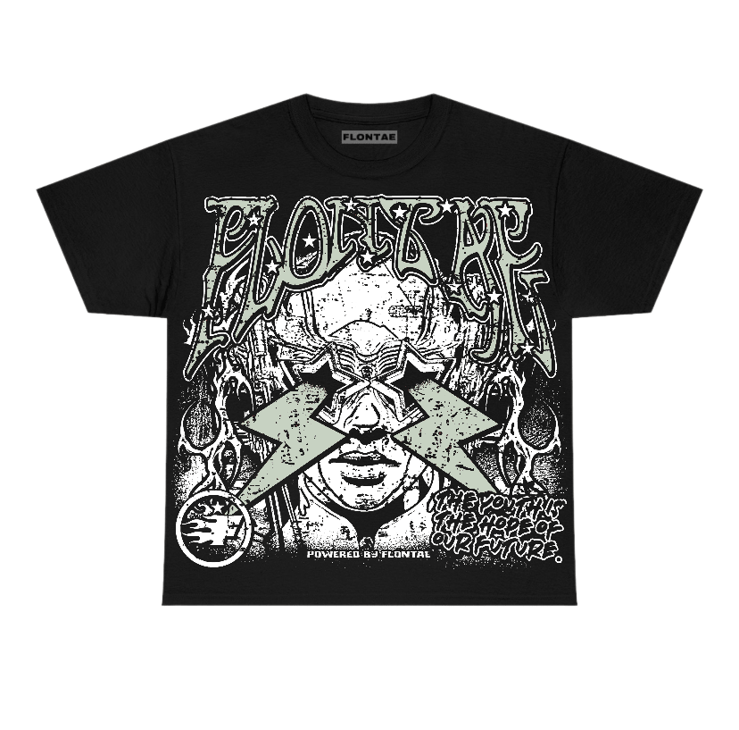 Seafoam 4s Flontae T-Shirt Just Chill Graphic