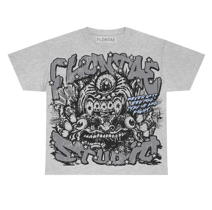 Wolf Grey 5s Flontae T-Shirt Seems Fair Graphic
