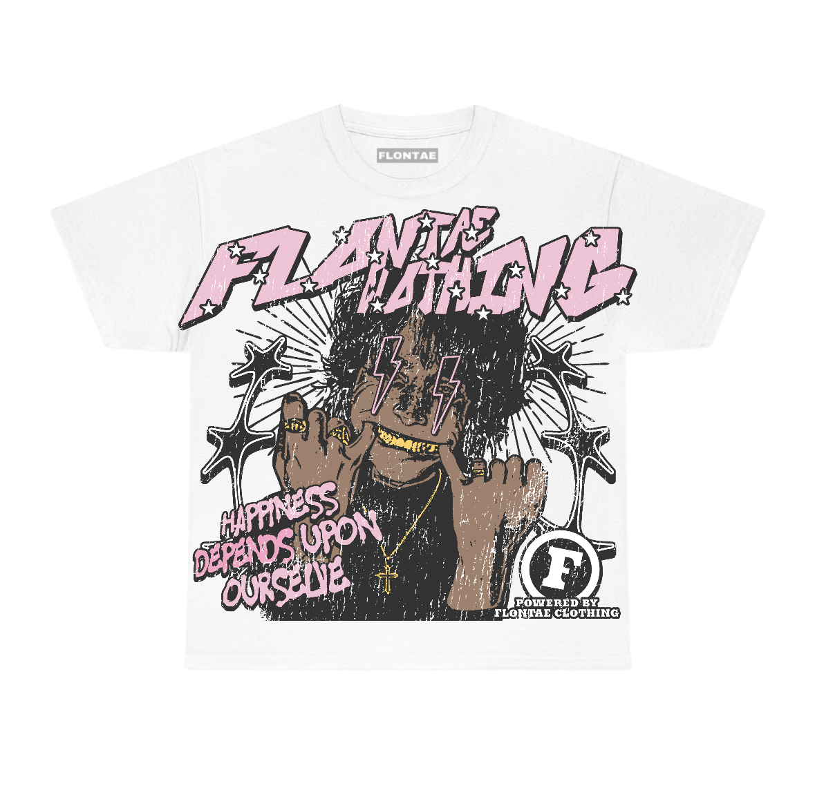 Pearl Pink 12s Flontae T-Shirt Inner Bliss Graphic