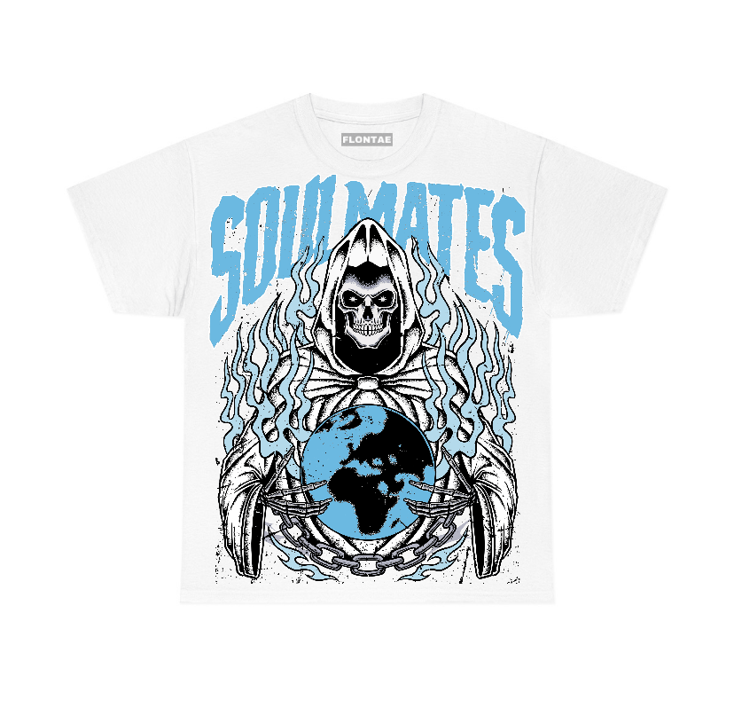 Legend Blue 11s Flontae T-Shirt Soulmates Graphic