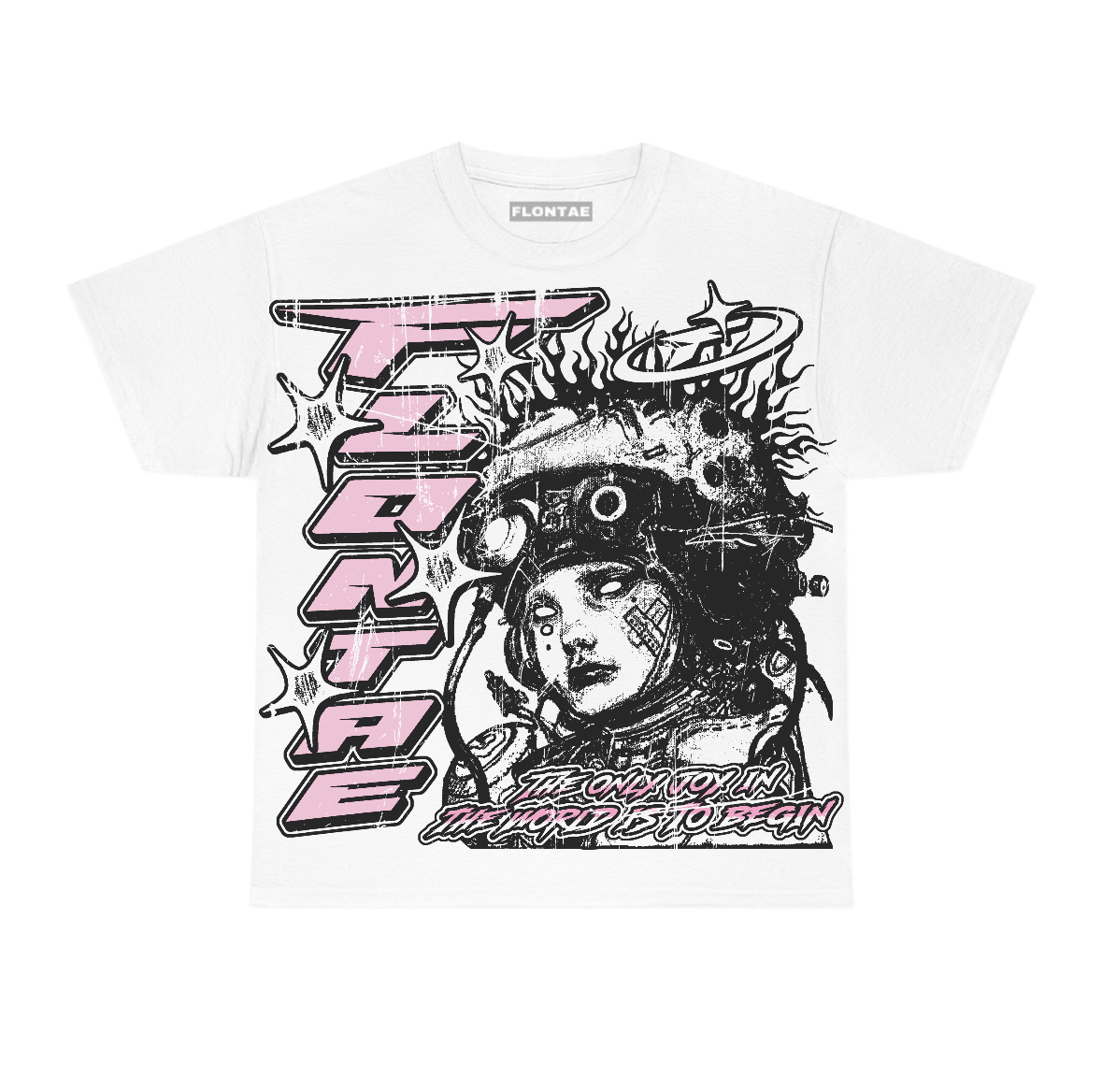 Pearl Pink 12s Flontae T-Shirt Self Aware Graphic