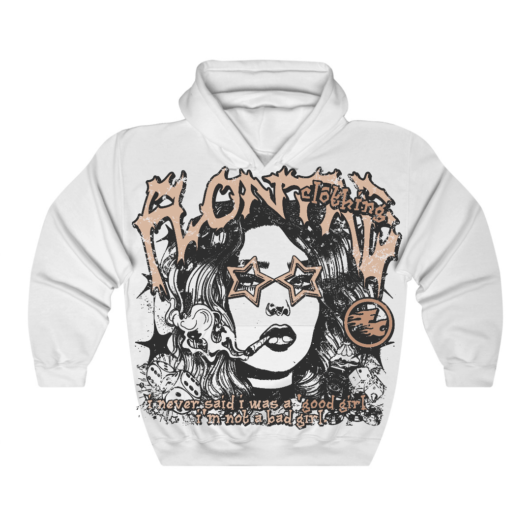 Cozy Girl 4s Flontae Hoodie Keep Quiet Graphic