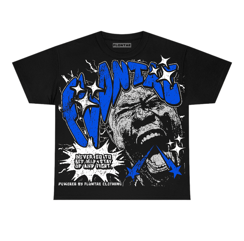 Game Royal 1s Low Flontae T-Shirt Never Quit Graphic