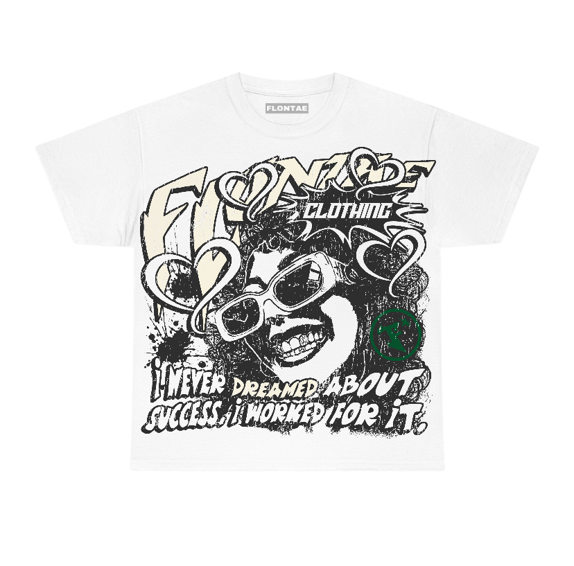 Pine Green 13s Flontae T-Shirt Never Dream Graphic