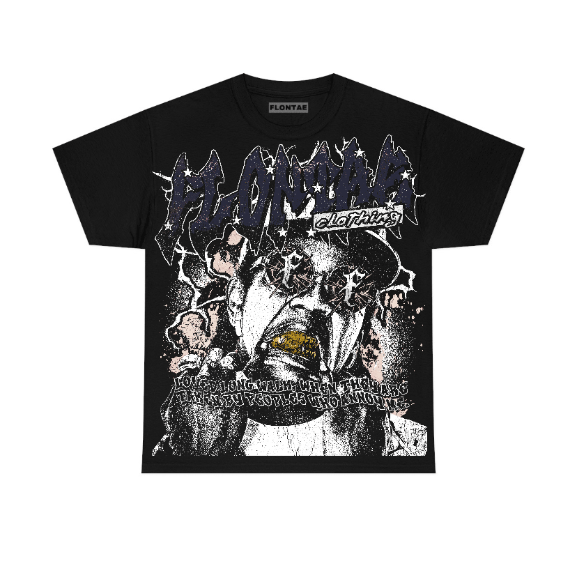 Midnight Navy 1s Flontae T-Shirt Annoy Graphic