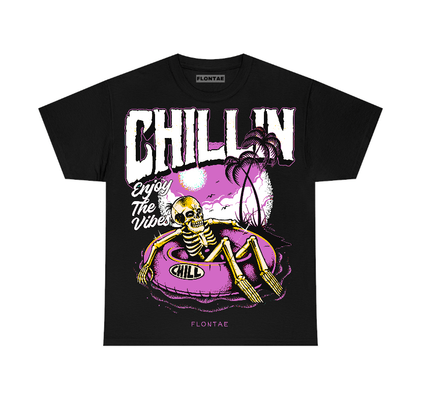 Hyper Violet 4s Flontae T-Shirt Chillin Graphic