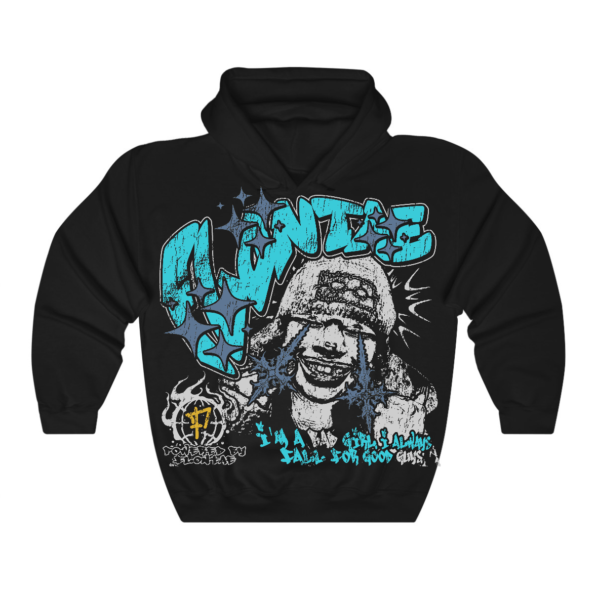 Gamma Blue 11s Flontae Hoodie Changed The Thought Graphic