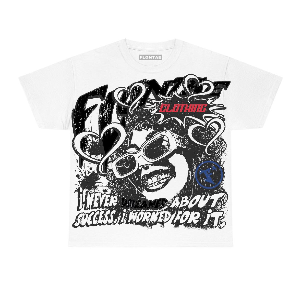 Rare Air 4s Flontae T-Shirt Never Dream Graphic